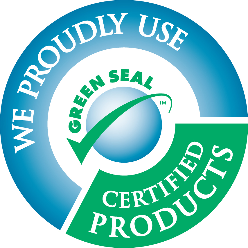 green cleaning seal